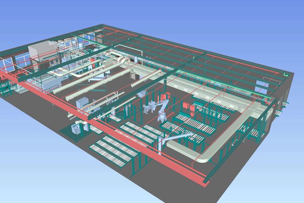 Industrial Plant BIM Coordination